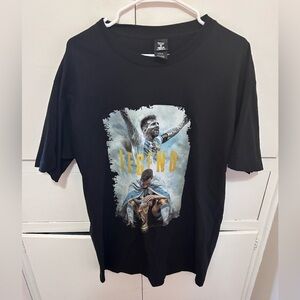 Messi shirt size mens large